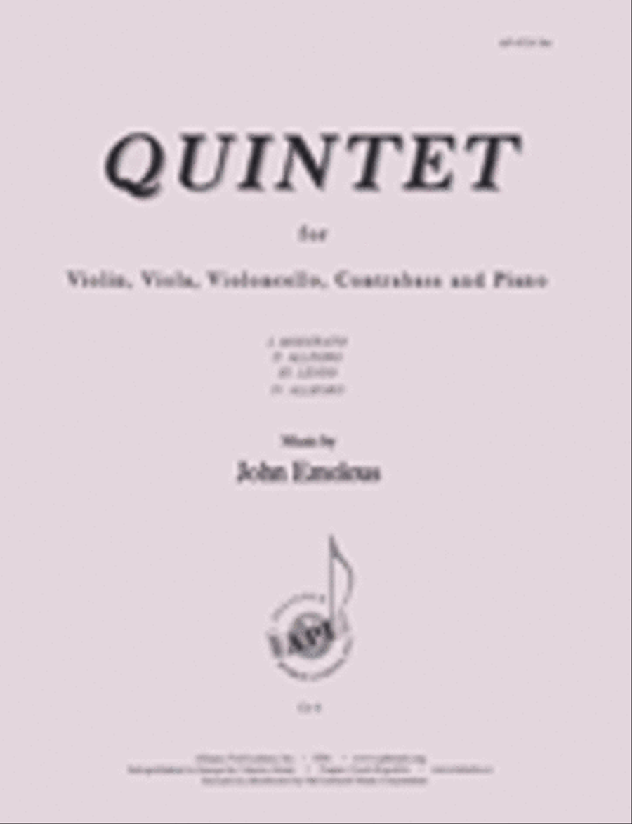 Quintet Quintet Violin scores gallery preview page 1