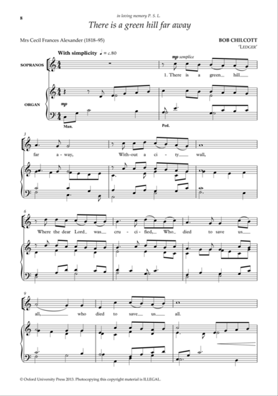 Five Passion Hymns Five Passion Hymns 4-Part scores gallery preview page 4