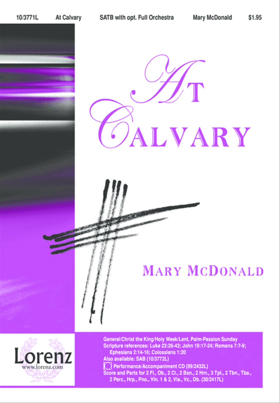 At Calvary At Calvary 4-Part scores gallery preview page 1