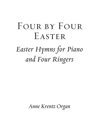 Four by Four Easter: Easter Hymns for Piano and Four Ringers