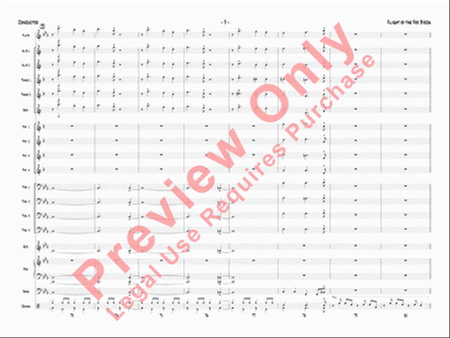 Flight of the Foo Birds Jazz Ensemble scores gallery preview page 12
