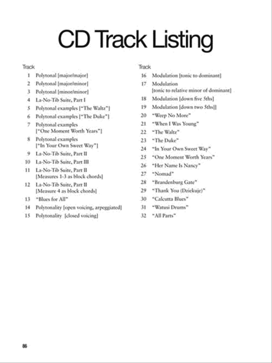 The Harmony of Dave Brubeck Piano Method scores gallery preview page 6