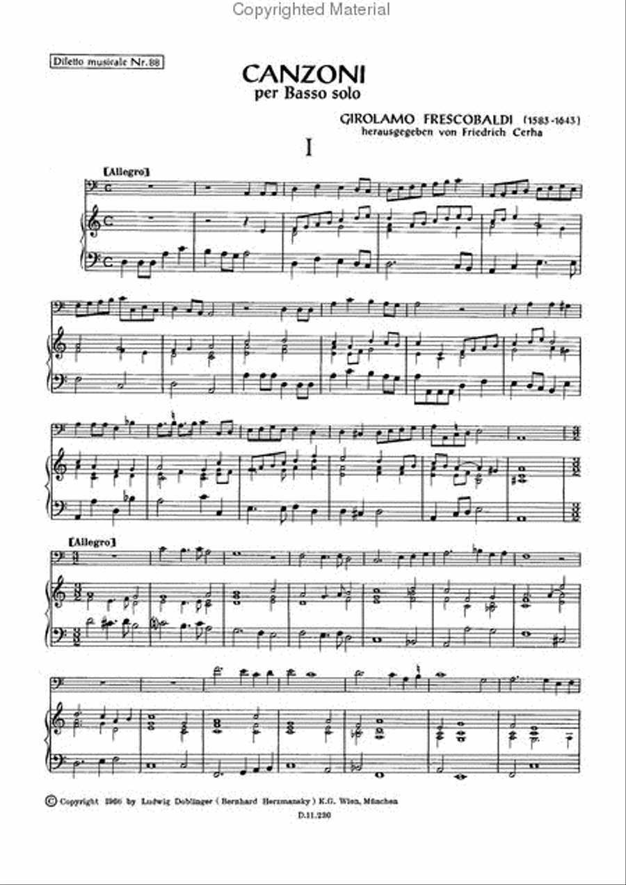 Canzoni per Basso solo Canzoni per Basso solo Double Bass scores gallery preview page 2