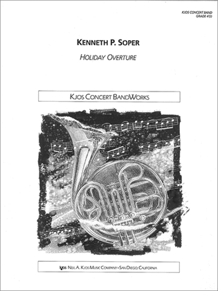 Book cover for Holiday Overture - Score