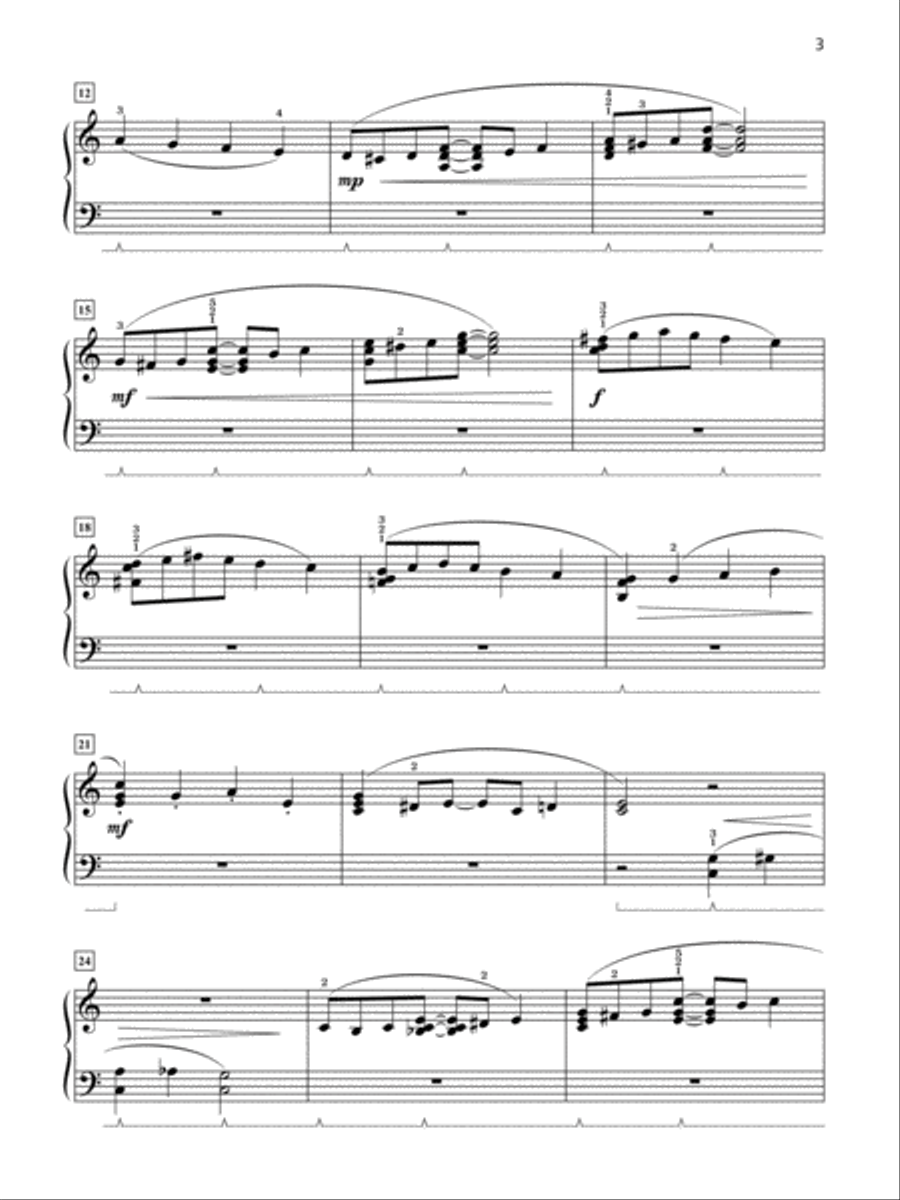 Grand One-Hand Solos for Piano, Book 5: 8 Intermediate Pieces for Right or Left Hand Alone Piano Method scores gallery preview page 3