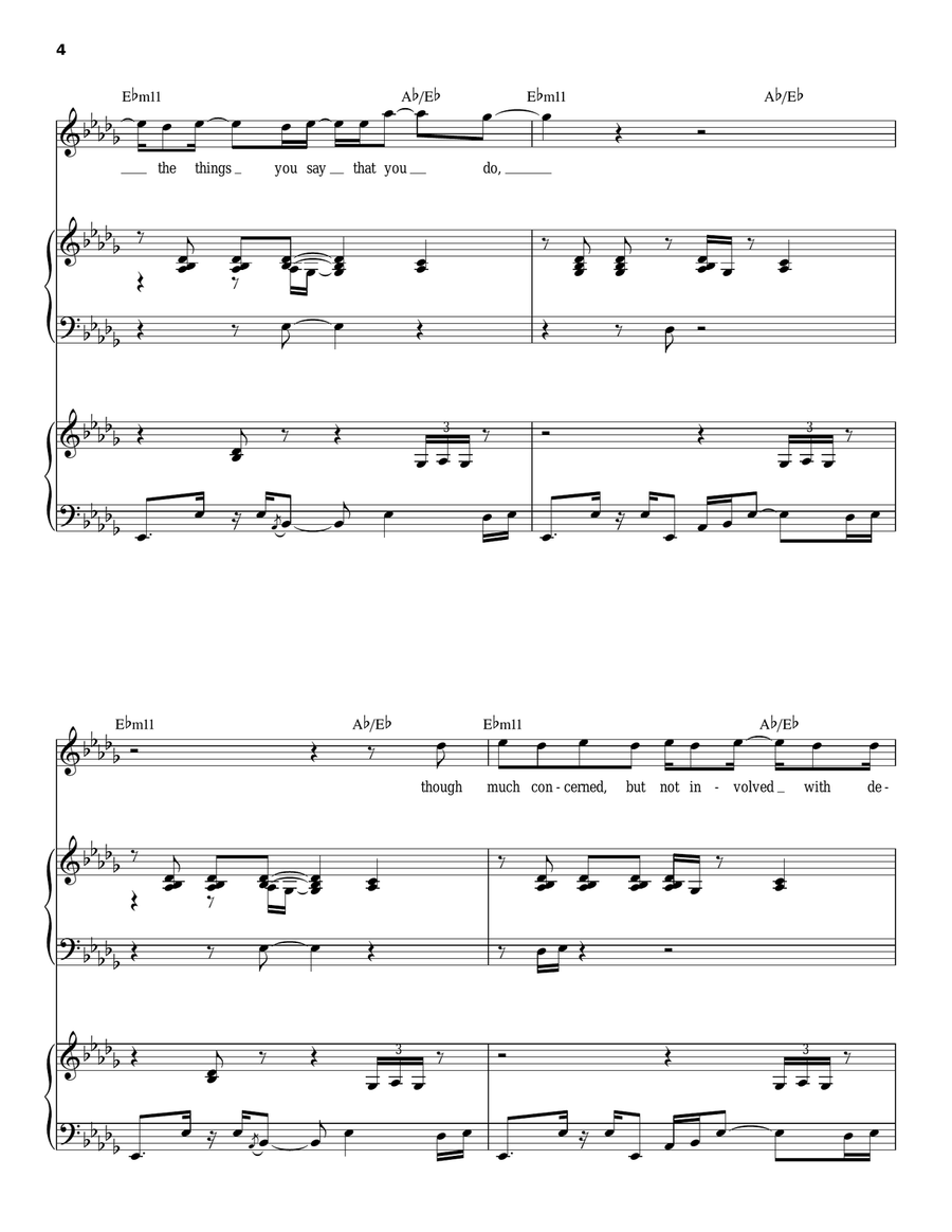 You Haven't Done Nothin' Piano scores gallery preview page 4