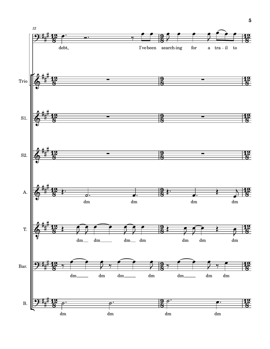 The Night We Met A Cappella scores gallery preview page 5