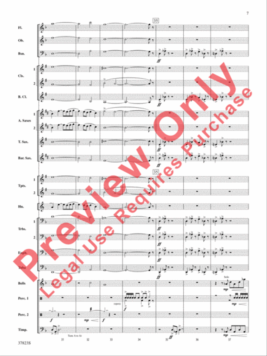 Cut to the Chase Cut to the Chase Concert Band scores gallery preview page 8