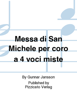 Messa di San Michele per coro a 4 voci miste
