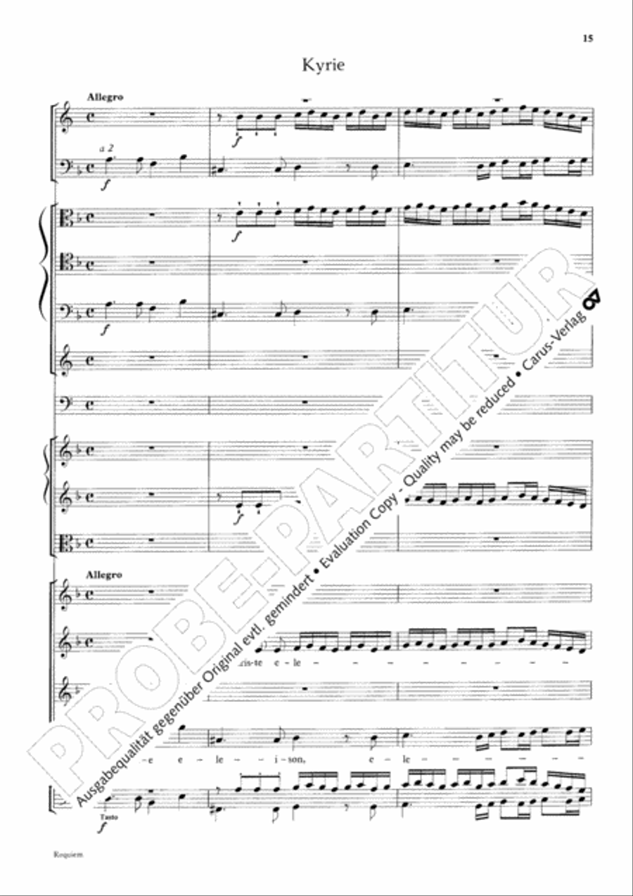 Requiem Requiem 4-Part scores gallery preview page 24