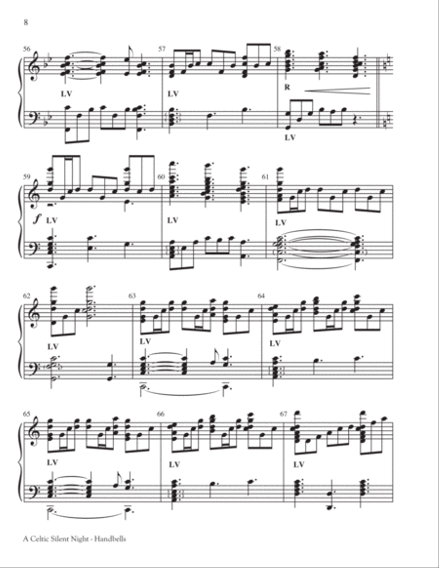 A Celtic Silent Night A Celtic Silent Night 5-Octaves scores gallery preview page 9