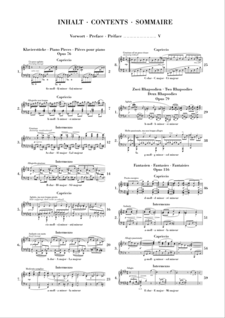 Klavierstücke Piano Solo scores gallery preview page 2