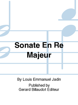 Book cover for Sonate En Re Majeur