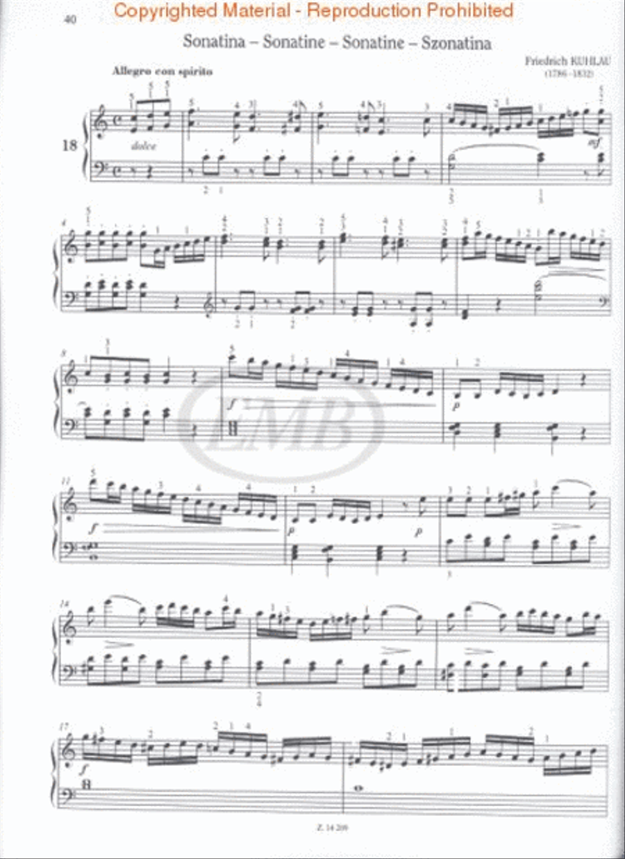 Répertoire for Music Schools – Volume 3 Piano Solo scores gallery preview page 2