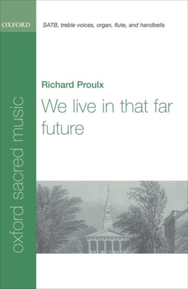 Book cover for We live in that far future