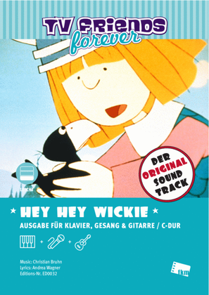 Book cover for Hey, hey, Wickie