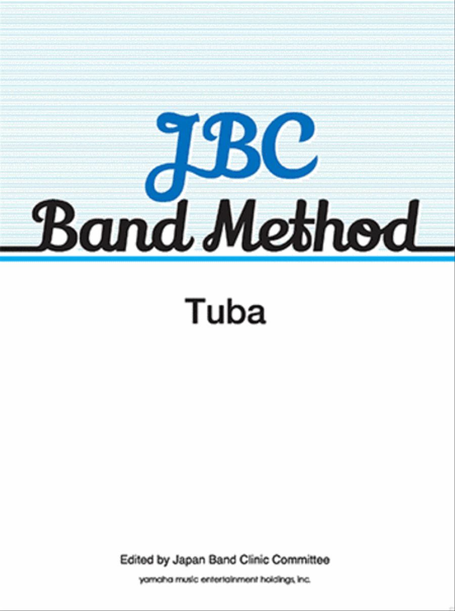 JBC BAND METHOD Tuba/English Version Concert Band scores gallery preview page 1