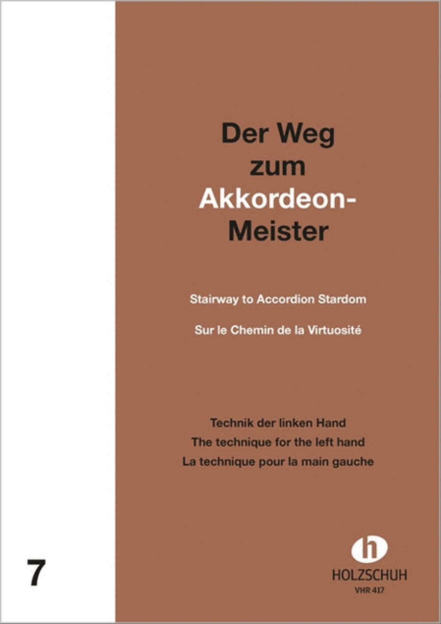 Der Weg zum Akkordeonmeister 7 Vol. 7 Accordion scores gallery preview page 1
