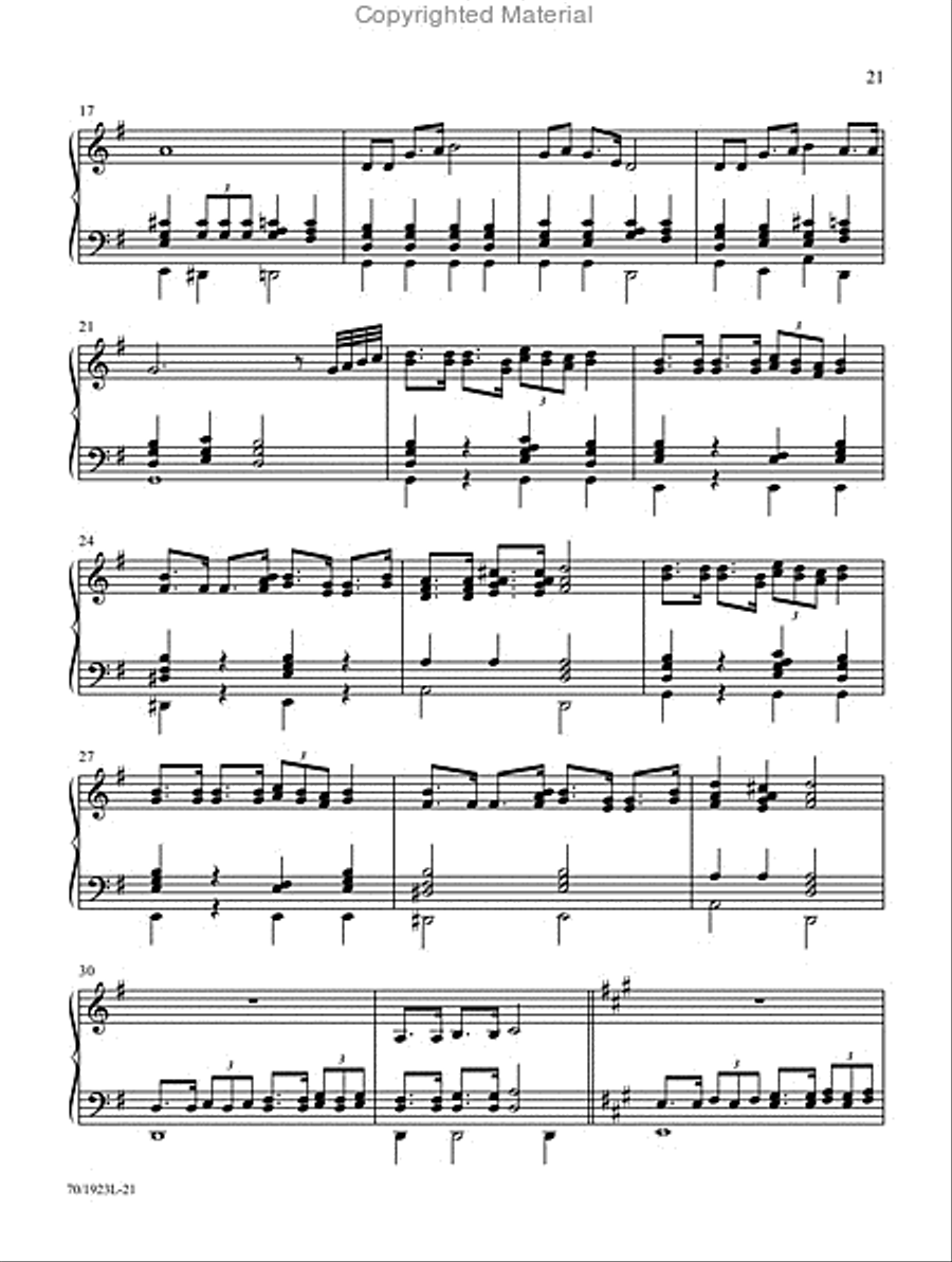God Gave a Song God Gave a Song Organ Solo scores gallery preview page 11