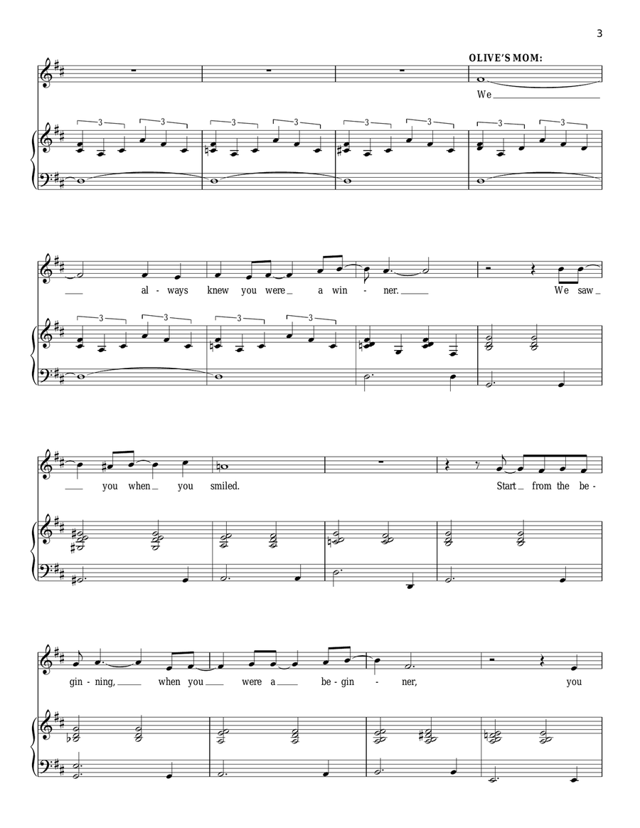The I Love You Song The I Love You Song Voice Solo scores gallery preview page 3