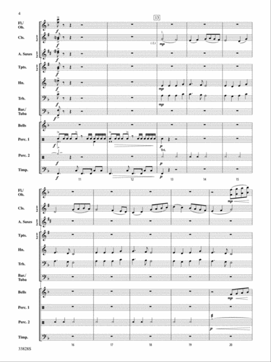 Noel! Concert Band scores gallery preview page 3