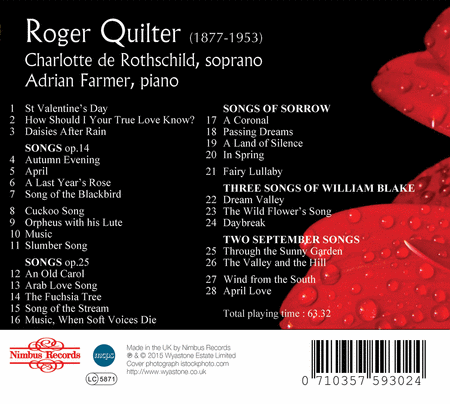 The Songs of Roger Quilter