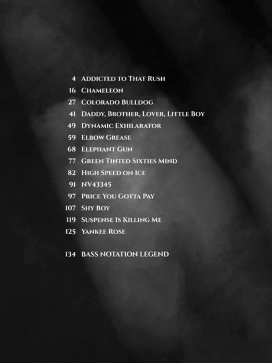 Best of Billy Sheehan Best of Billy Sheehan Bass Guitar Tablature scores gallery preview page 2