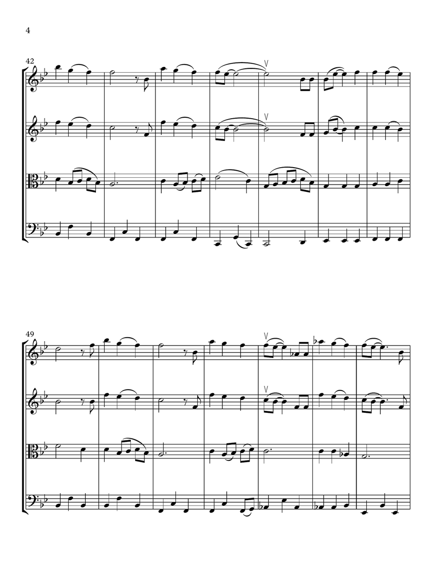 When I Said I Do String Quartet scores gallery preview page 4