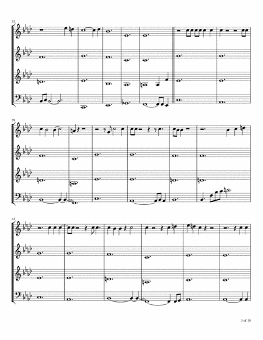Bottom Of Your Soul Woodwind Quartet scores gallery preview page 4