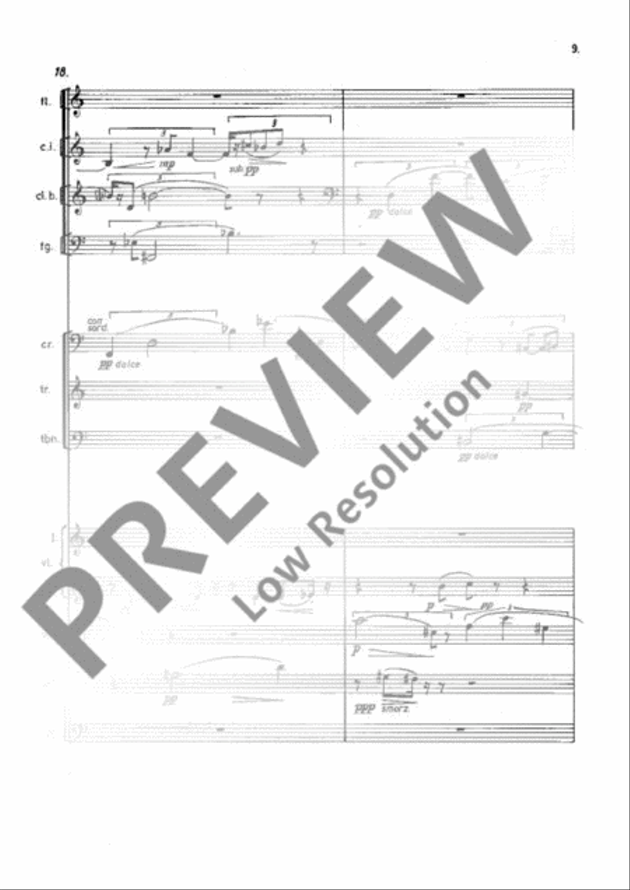 In memoriam: Die Weiße Rose English Horn scores gallery preview page 12