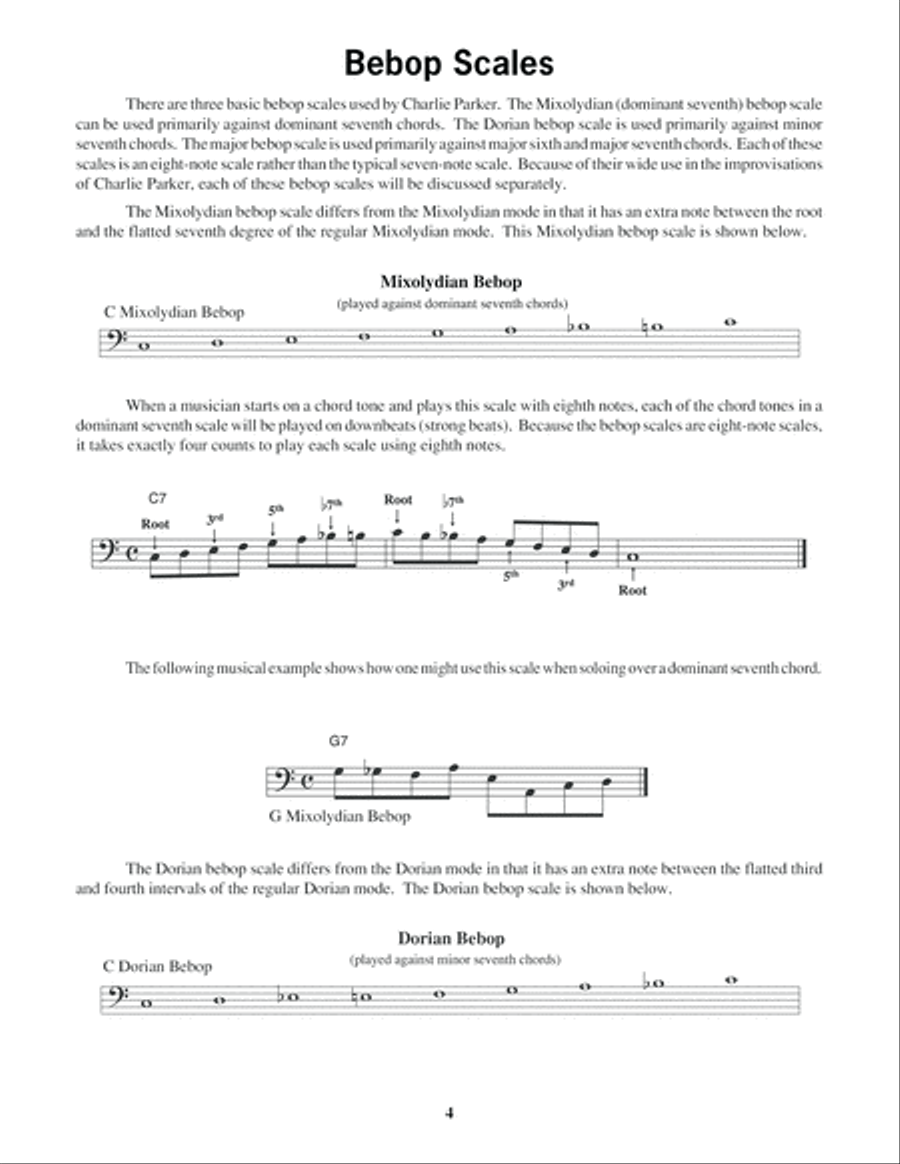 Essential Jazz Lines in the Style of Charlie Parker, Trombone Edition image number null