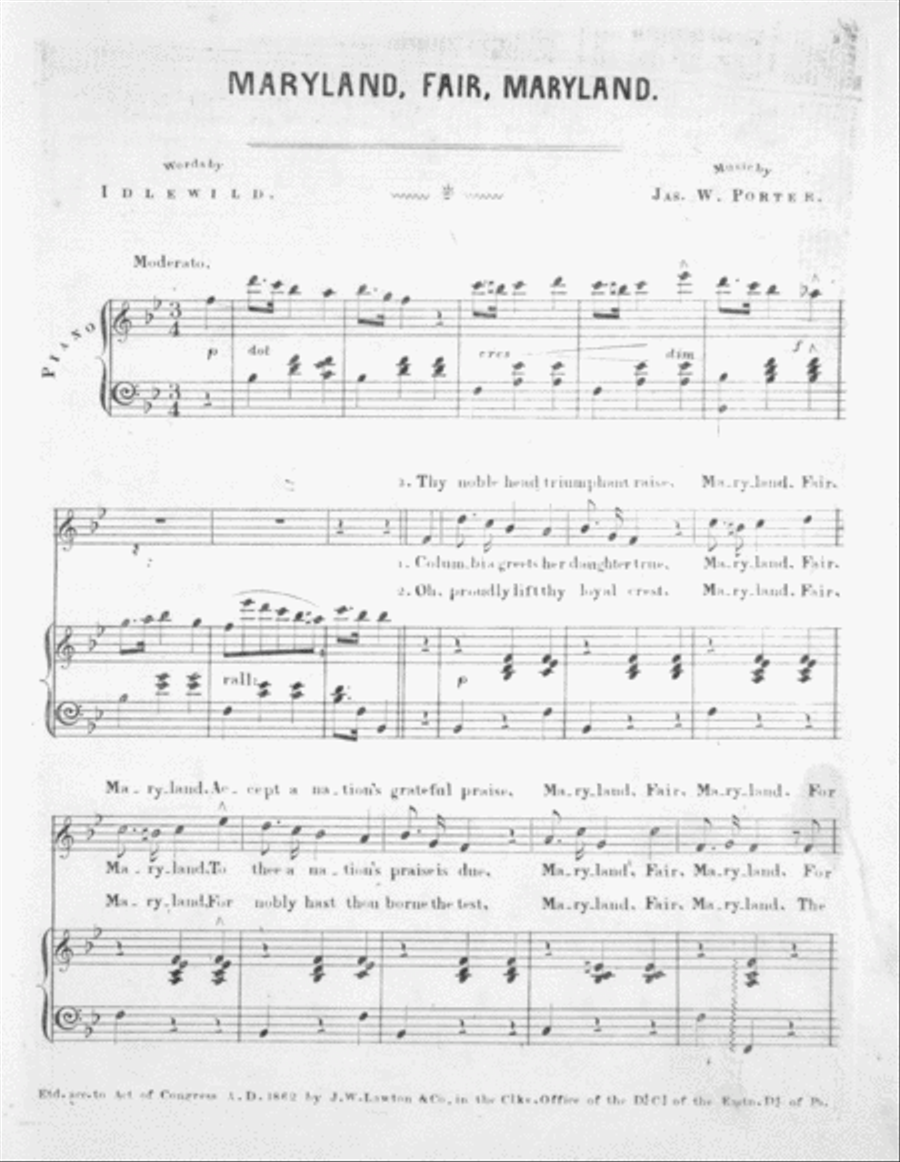 Maryland Fair Maryland Voice scores gallery preview page 2