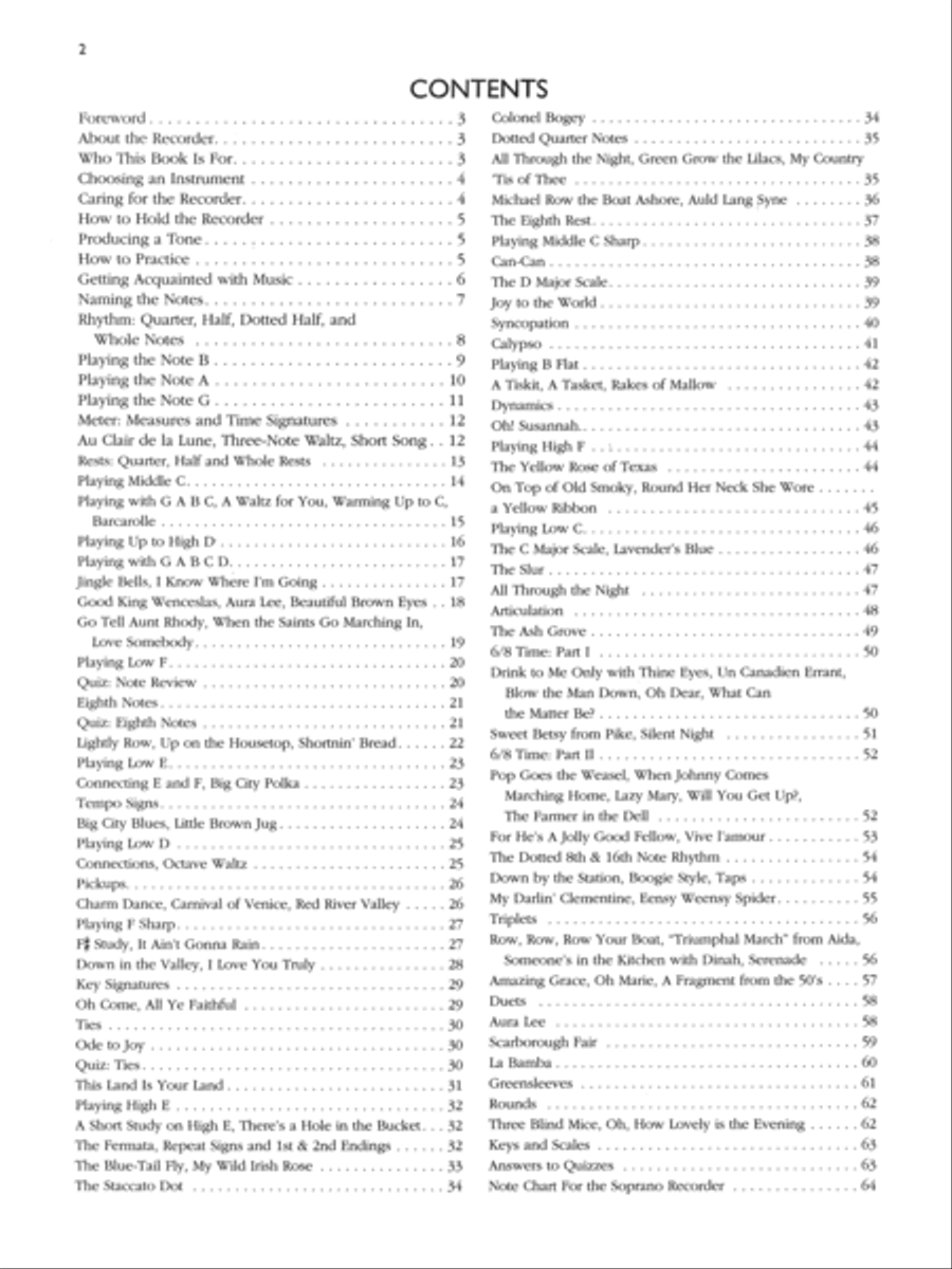 Basix Recorder Method (Book & Audio) Recorder scores gallery preview page 5
