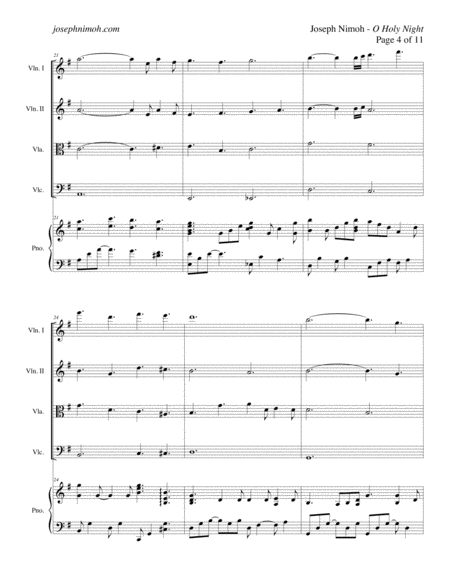 O Holy Night - Score & All Parts image number null