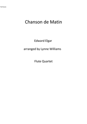 Book cover for Chanson de Matin