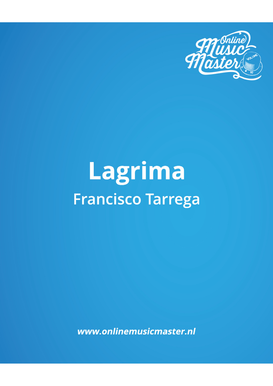 Lagrima Lagrima Acoustic Guitar scores gallery preview page 1