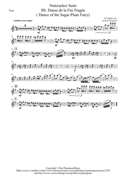 Tchaikovsky: Casse-Noisette: Nutcracker Suite IIb. Danse de la Fée Fragée ( Dance of the Sugar Plum image number null