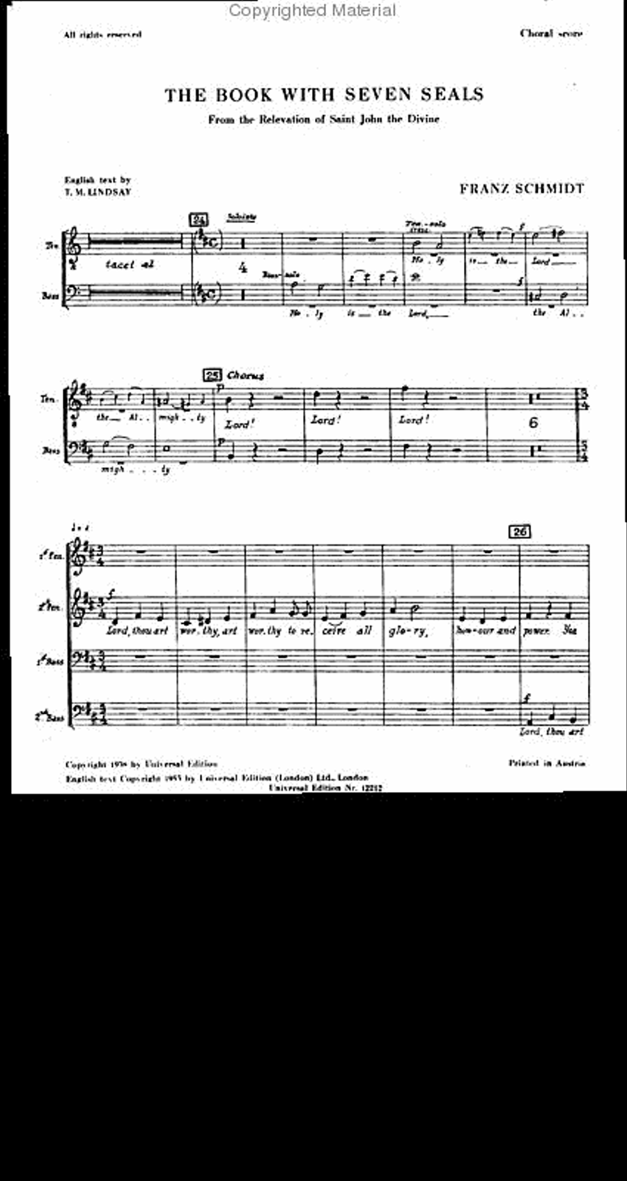 Das Buch Mit 7 Sieglen Das Buch Mit 7 Sieglen Choir scores gallery preview page 2