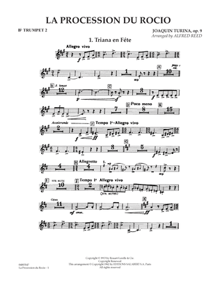 La Procession du Rocio (arr. Alfred Reed) - Bb Trumpet 2