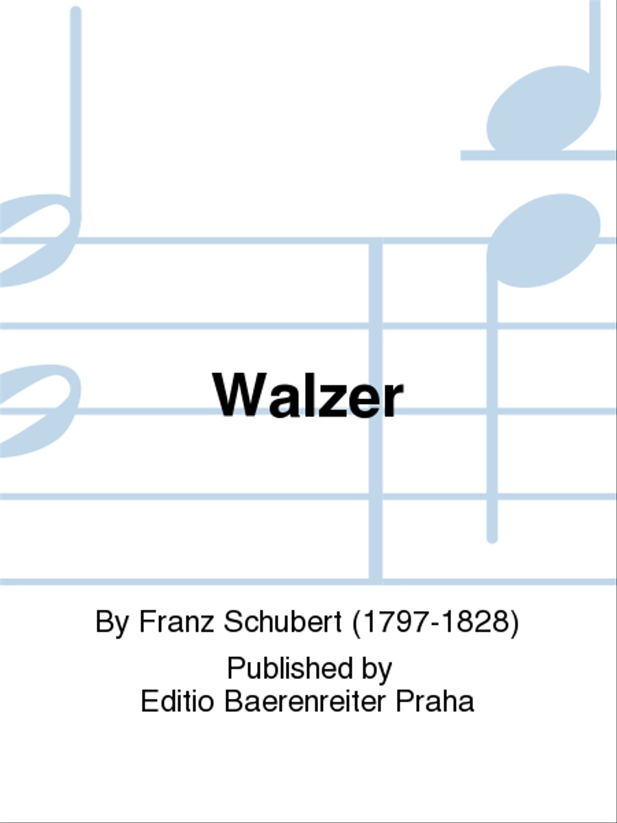 Walzer Piano Solo scores gallery preview page 1