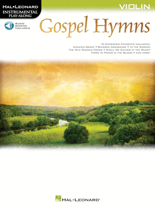 Book cover for Gospel Hymns for Violin