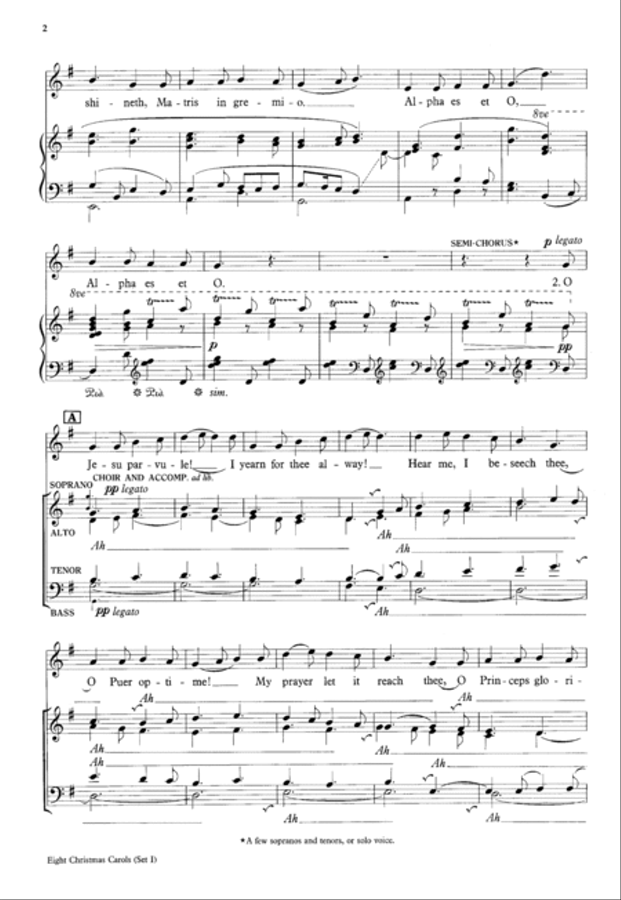 In dulci jubilo 4-Part scores gallery preview page 2