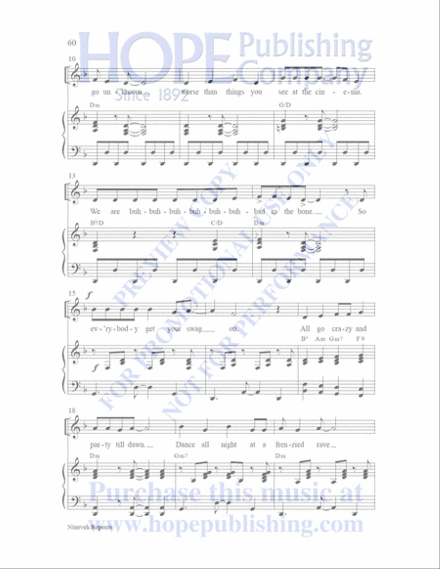 Sailor's Bible Children's Choir scores gallery preview page 61