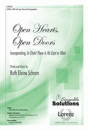 Book cover for Open Hearts, Open Doors