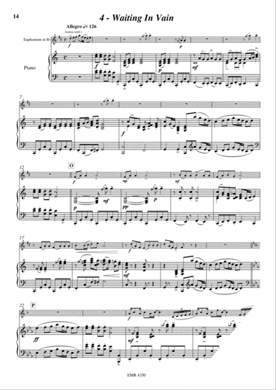 Japanese Folksongs Euphonium scores gallery preview page 6