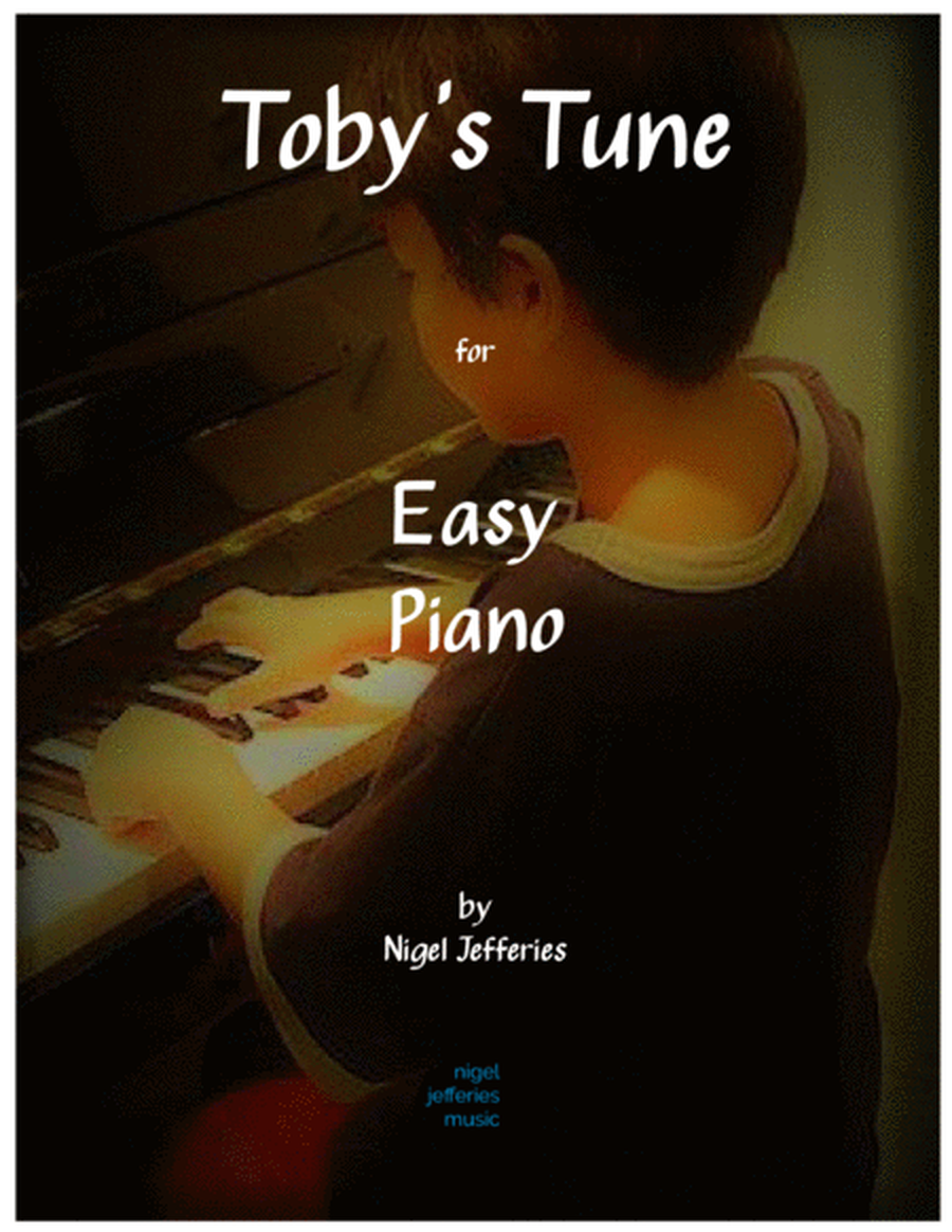 Toby's Tune. A short, happy piece for easy piano image number null