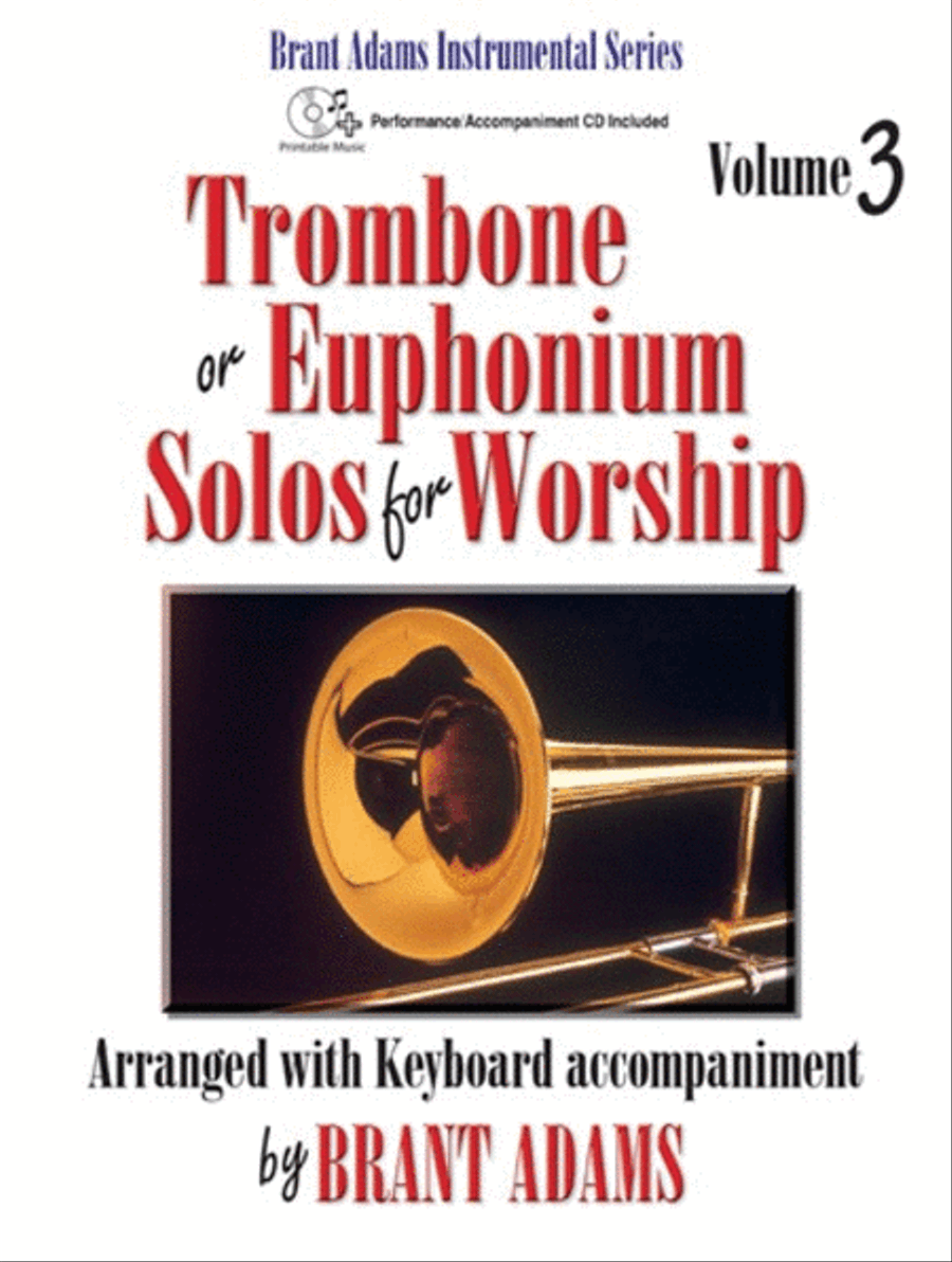 Trombone or Euphonium Solos for Worship, Vol. 3 Euphonium scores gallery preview page 1
