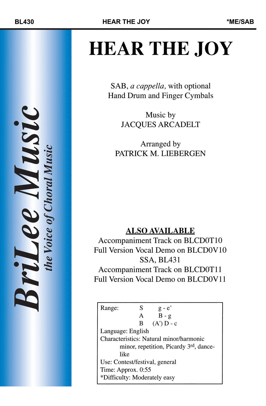 Hear the Joy 3-Part scores gallery preview page 1