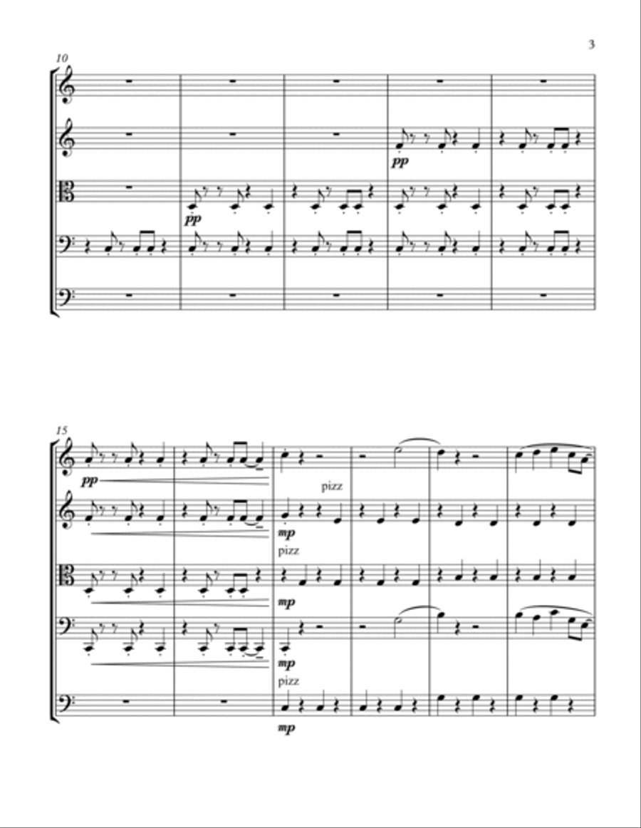 Hey, Soul Sister String Orchestra scores gallery preview page 3