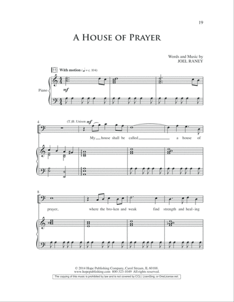 The Seven Last Days 4-Part scores gallery preview page 23